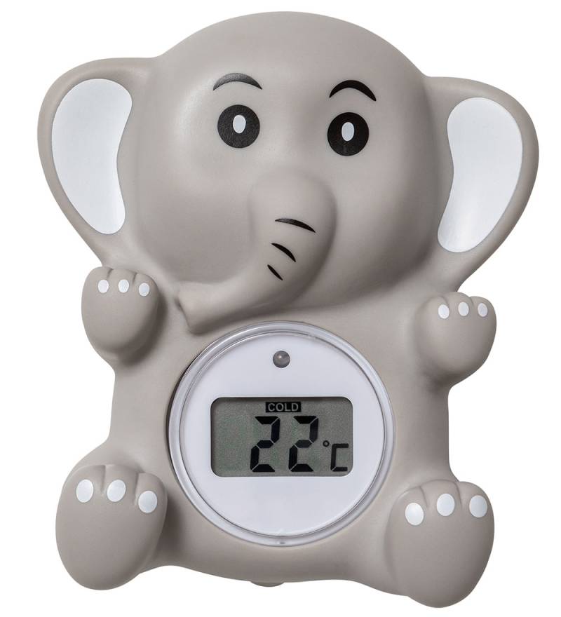 Oopsy Badethermometer - Elefant - Digital - Grau - Oopsy - One Size - Thermometer Oopsy Badethermometer - Elefant - Digital - Grau - Oopsy - One Size - Thermometer von Oopsy