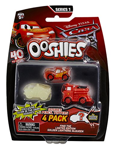 Ooshies 76454.4300 The Movie Disney Pixar Cars 3 Sammelfigur, 4er Pack, Bunt von Ooshies