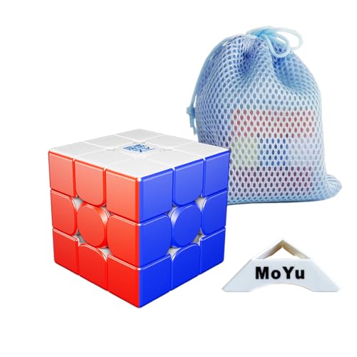 2025 Neueste MoYu WeiLong V11 3x3x3 Magie Puzzle Würfel Drehen Spielzeug Aufkleberlose Mehrfarbige Wettbewerb-Ebene Gefühl 3x3 Würfel (8M Ball Core M magisches Tuch Version) von Oostifun