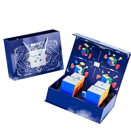 FunnyGoo MoYu Bildungswürfel Sammlung 2x2 3x3 4x4 5x5 WCA Standard M Version Wettbewerb Würfel mit tragbarem Geschenk Paket MF9301 FunnyGoo MoYu Bildungswürfel Sammlung 2x2 3x3 4x4 5x5 WCA Standard M Version Wettbewerb Würfel mit tragbarem Geschenk Paket MF9301 von Oostifun