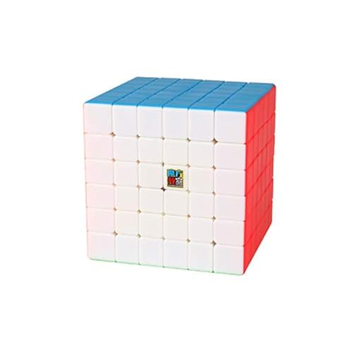 Oostifun FunnyGoo MoYu Cubing Classroom Mofang Jiaoshi Meilong 6 6x6 Six Layers Magic Puzzles Cubes MFJS 6x6x6 Würfel mit Ständer (Mehrfarbig) von Oostifun