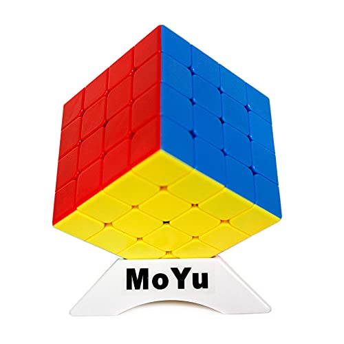 FunnyGoo MoYu Cubing Klassenzimmer Mofang Jiaoshi Meilong 4 4x4 Vier Schichten Zauberpuzzle Würfel MFJS 4x4x4 Würfel Multicolour Stickerless von Oostifun