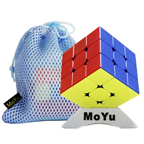 Gobus MoYu Weilong WRM WR MagLev 2021 WR M MagLev Dual Adjustment System Magic Puzzle Cube Stickerless + Cube Ständer und Tasche von Oostifun