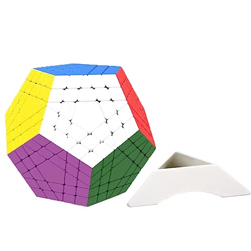 Gobus ShengShou 5x5 Megaminx Dodekaeder 5x5 Gigaminx Megaminx Cube 12 Oberfläche, 5 Sterne Schwierigkeitsgrad (Aufkleberlos) von Oostifun