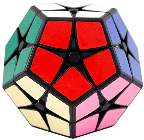 MO FANG GE Mofangge 2x2 Megaminx 12 Oberfläche 2x2x12 Dodekaeder Smooth Puzzle Smooth Twist Puzzle Cube (Schwarz) von Oostifun