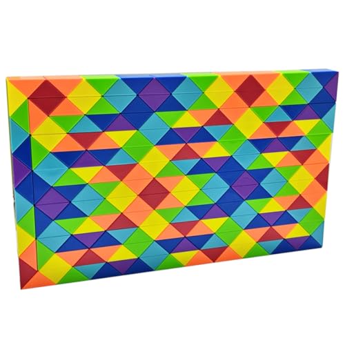 Magic Snake Cube Puzzle-Schlange Geburtstag Weihnachtsfeier Tasche Füller Strumpffüller für Kinder Twist Puzzle Gehirn Teaser Pädagogisches Spielzeug Regenbogenfarbe Multi Color (240 Segmentblöcke) Magic Snake Cube Puzzle-Schlange Geburtstag Weihnachtsfeier Tasche Füller Strumpffüller für Kinder Twist Puzzle Gehirn Teaser Pädagogisches Spielzeug Regenbogenfarbe Multi Color (240 Segmentblöcke) von Oostifun