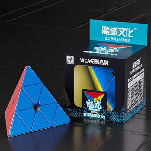 MoYu Cubing Classroom MofangJiaoshi Meilong 3x3 V2 Pyramide Pyraminx Dreieck Magic Puzzle Würfel Twist Spielzeug Stickerless MF8857 Würfel Stand MoYu Cubing Classroom MofangJiaoshi Meilong 3x3 V2 Pyramide Pyraminx Dreieck Magic Puzzle Würfel Twist Spielzeug Stickerless MF8857 Würfel Stand von Oostifun