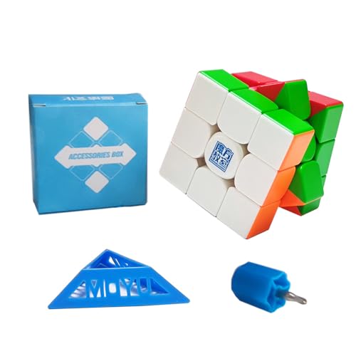 Oostifun MoYu MoFangJiaoShi Cubing Classroom MFJS RS3M V5 3x3x3 Standard M Version Speed Magic Puzzle Cube Stickerless with MoYu Cube Stand MF8801, U4G2462A, Mehrfarbig Oostifun MoYu MoFangJiaoShi Cubing Classroom MFJS RS3M V5 3x3x3 Standard M Version Speed Magic Puzzle Cube Stickerless with MoYu Cube Stand MF8801, U4G2462A, Mehrfarbig von Oostifun
