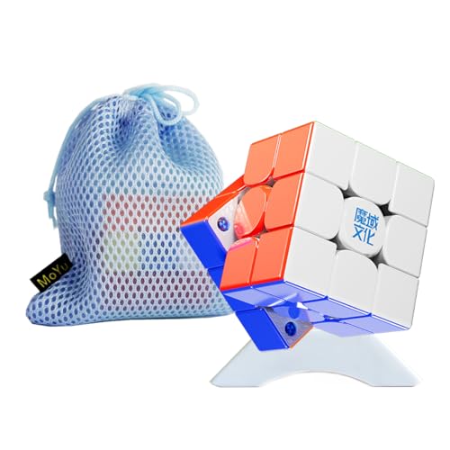 MoYu WeiLong V11 3x3 Magie Puzzle Würfel sichtbar M 8-Ebene Doppel-Anpassung Wettbewerb Ebene Gefühl 3x3x3 Twist 3D Drehwürfel (WeiLong V11 20M Kugelkern MagLev magisches Tuch Version) von Oostifun