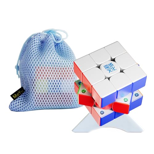 MoYu WeiLong V11 3x3 Magie Puzzle Würfel sichtbar M 8-Ebene Doppel-Anpassung Wettbewerb Ebene Gefühl 3x3x3 Twist 3D Drehwürfel (WeiLong V11 Spring M magisches Tuch Version) von Oostifun