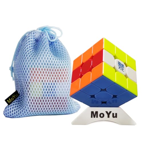 MoYu Weilong WRM V9 3x3 Speed Magic Puzzle Cube Mmagnetic MagLev + 20 Ball Core 3.0. UV beschichtetes magisches Tuch Version 2024 weilong WR M v9 3x3x3x3 Cube Stickerless von Oostifun