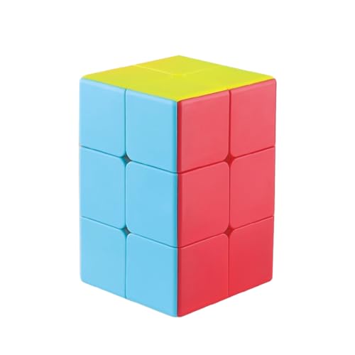 Oostifun 223 Würfel 2x2x3 Würfel Puzzle 2 Schichten 2x2x3 Würfel Glatt Drehen Würfel Spielzeug für Anfänger (Mehrfarbig) von Oostifun