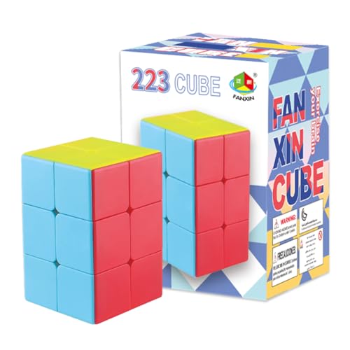 Oostifun 2X2X3 Unregelmäßiges Puzzle Magic Cube Stickerless 223 Magic Cube Puzzle Cube Spielzeug von Oostifun