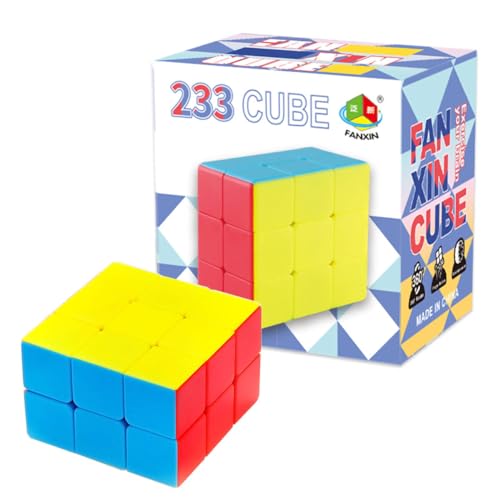 Oostifun 2x3x3 Unregelmäßiges Puzzle Magic Cube Sticker Less 233 Magic Cube Puzzle Cube Spielzeug von Oostifun