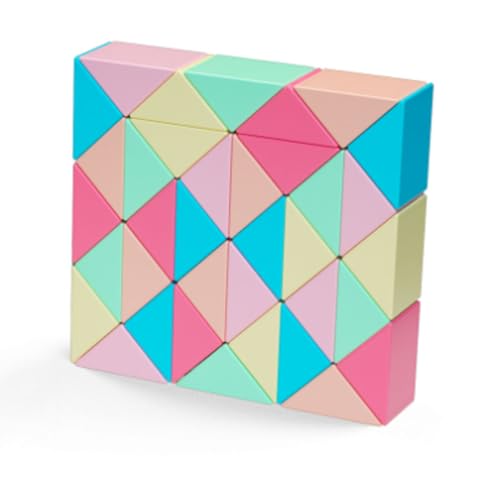 Oostifun 36 Teile 3D Puzzle Spielzeug Schlange Puzzles M-a-g-i-c Lineal Twist 36 Segmente Labyrinth Gehirn Teaser Spiele 36 Blöcke Snake Ruler Hellrosa Farbe IQ Spielzeug für Kinder und Erwachsene Oostifun 36 Teile 3D Puzzle Spielzeug Schlange Puzzles M-a-g-i-c Lineal Twist 36 Segmente Labyrinth Gehirn Teaser Spiele 36 Blöcke Snake Ruler Hellrosa Farbe IQ Spielzeug für Kinder und Erwachsene von Oostifun