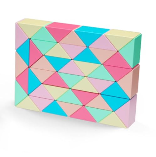 Oostifun 48 Teile 3D Puzzle Spielzeug Schlange Puzzles M-a-g-i-c Lineal Twist 48 Segmente Labyrinth Gehirn Teaser Spiele 48 Blöcke Snake Ruler Hellrosa Farbe IQ Spielzeug für Kinder und Erwachsene Oostifun 48 Teile 3D Puzzle Spielzeug Schlange Puzzles M-a-g-i-c Lineal Twist 48 Segmente Labyrinth Gehirn Teaser Spiele 48 Blöcke Snake Ruler Hellrosa Farbe IQ Spielzeug für Kinder und Erwachsene von Oostifun