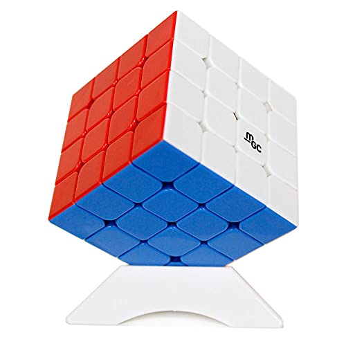Oostifun Gobus Yongjun MGC Zauberwürfel 4x4x4 M Zauberwürfel Stickerless Puzzle Spielzeug mit Würfelständer Oostifun Gobus Yongjun MGC Zauberwürfel 4x4x4 M Zauberwürfel Stickerless Puzzle Spielzeug mit Würfelständer von Oostifun