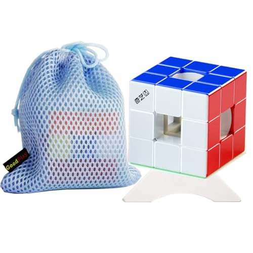 Oostifun Kongxin 3x3 M Würfel Multicolor Puzzle 3x3x3 Hohl M Twist Smooth Cube Puzzle Gehirn Teaser Labyrinth mit Kleiner Tasche und einem Stativ Oostifun Kongxin 3x3 M Würfel Multicolor Puzzle 3x3x3 Hohl M Twist Smooth Cube Puzzle Gehirn Teaser Labyrinth mit Kleiner Tasche und einem Stativ von Oostifun