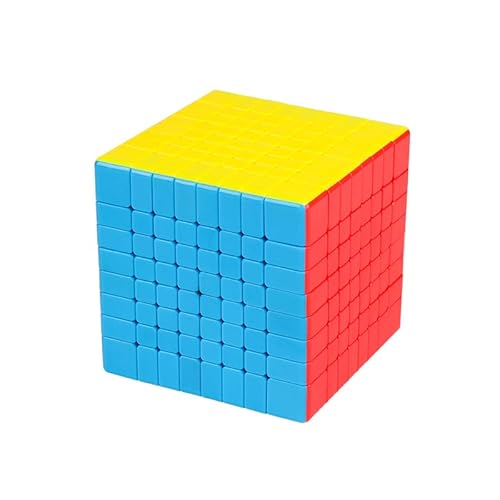 Oostifun MoYu Cubing Classroom Mofang jiaoshi Meilong 8 8x8 Acht Schichten Magic Puzzles Cube MFJS 8x8x8 Würfel, Mehrfarbig, Stickerless, MF8855 von Oostifun