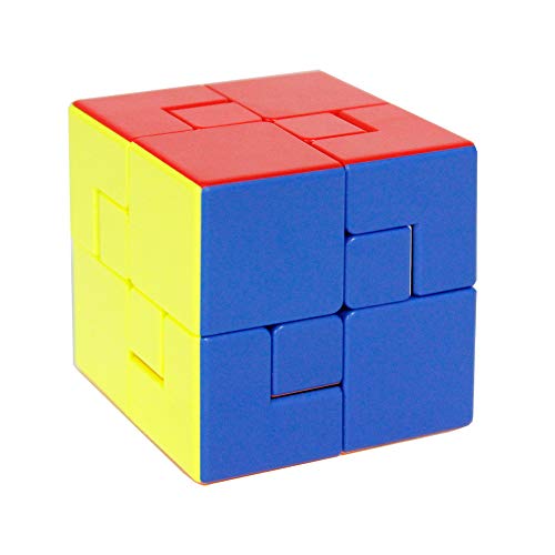 Oostifun MoYu MoFang JiaoShi Meilong KuiLei Würfel Würfel Klassenzimmer Meilong Puzzle Würfel Multi Farbe mit einem Würfel Stativ (Style-1) von Oostifun