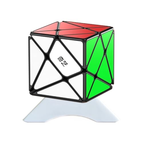 Oostifun Mo Fang GE Schwankungswinkel S 3x3 Würfel Bian Huan Jingan S 3x3x3 Twisty Puzzle Unregelmäßige Glatte Cube Puzzles Gehirn Teaser Puzzle Spielzeug mit einem Würfel Stativ (Black Patch) Oostifun Mo Fang GE Schwankungswinkel S 3x3 Würfel Bian Huan Jingan S 3x3x3 Twisty Puzzle Unregelmäßige Glatte Cube Puzzles Gehirn Teaser Puzzle Spielzeug mit einem Würfel Stativ (Black Patch) von Oostifun