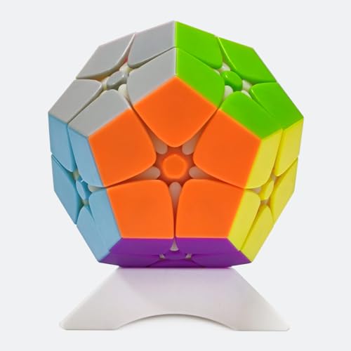 Oostifun ShengShou 2x2 Megaminx Dodekaeder 3D Magic Puzzle Cube 2x2x12 Gigaminx Megaminx Cube 12 Surface Cube Mehrfarbig Stickerless von Oostifun