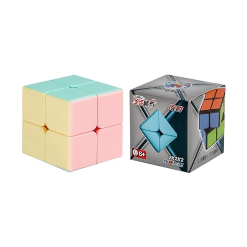 Oostifun ShengShou 2x2x2 Süße Dessert Jelly Farbe Stickerless Magic Cube Puzzle Würfel Spielzeug von Oostifun