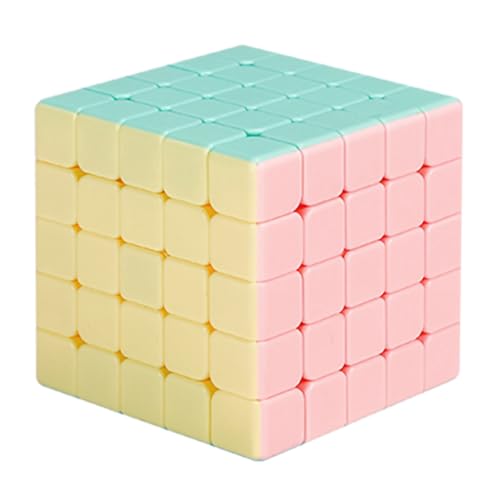 Oostifun ShengShou 5x5x5 Süße Dessert Jelly Farbe Stickerless Magic Cube Puzzle Würfel Spielzeug von Oostifun