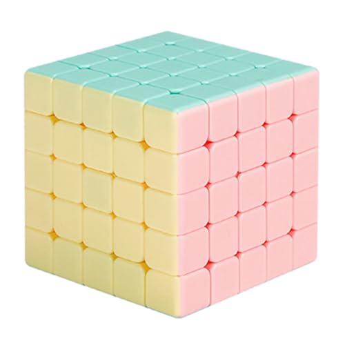 Oostifun ShengShou 5x5x5 Süße Dessert Jelly Farbe Stickerless Magic Cube Puzzle Würfel Spielzeug Oostifun ShengShou 5x5x5 Süße Dessert Jelly Farbe Stickerless Magic Cube Puzzle Würfel Spielzeug von Oostifun