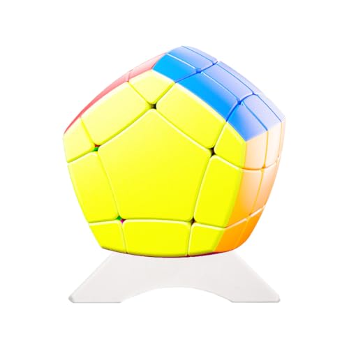 Oostifun Shengshou Seven Axis Three-Layers Sieben Achse DREI-Schichten Würfel Spezial-geformte Glatte Twist Puzzle Unregelmäßige Gehirn Teaser Spielzeug (Multicolor) von Oostifun