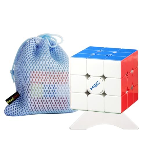 Oostifun Yongjun MGC 3 Beta 3x3x3 Würfel MGC3 3x3 Puzzles 76M Full Positioning Edition M Nanosurface UV beschichtete 9-Stufen des Frühlings Dual-Adjustment System Multicolor mit kleiner Tasche und ein Oostifun Yongjun MGC 3 Beta 3x3x3 Würfel MGC3 3x3 Puzzles 76M Full Positioning Edition M Nanosurface UV beschichtete 9-Stufen des Frühlings Dual-Adjustment System Multicolor mit kleiner Tasche und ein von Oostifun