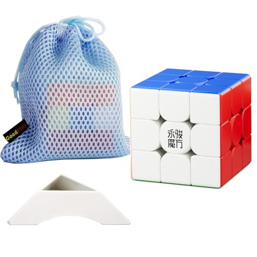 Oostifun Yongjun YJ Yulong 3x3x3 M V2 Puzzles Würfel Multicolor Gehirn Teasers Spielzeug mit Kleiner Tasche und einem Würfel Stativ Oostifun Yongjun YJ Yulong 3x3x3 M V2 Puzzles Würfel Multicolor Gehirn Teasers Spielzeug mit Kleiner Tasche und einem Würfel Stativ von Oostifun