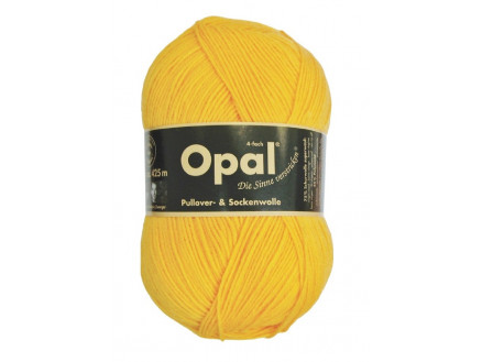 Opal Uni 4-ply Garn Unicolor 5182 Sun Yellow von Opal