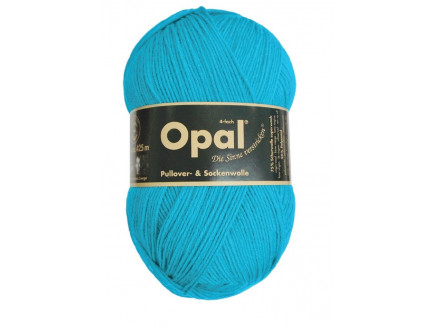 Opal Uni 4-ply Garn Unicolor 5183 Türkis von Opal