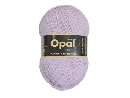 Opal Uni 4-ply Garn Unicolor 5186 Helles Lila von Opal