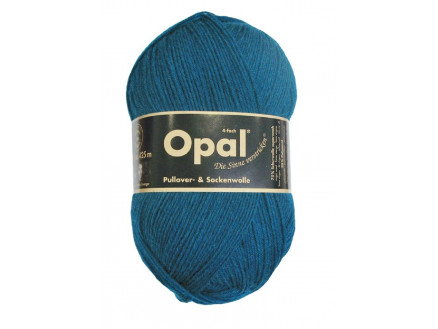 Opal Uni 4-ply Garn Unicolor 5187 Petrol von Opal