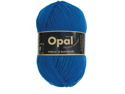 Opal Uni 4-ply Garn Unicolor 5188 Blau von Opal