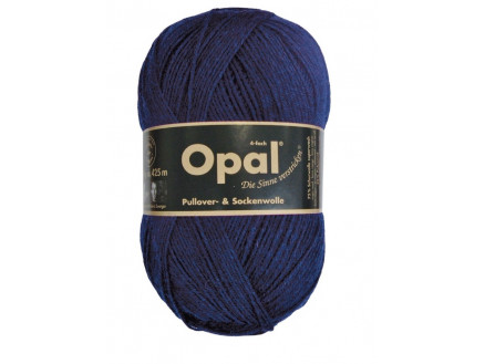 Opal Uni 4-ply Garn Unicolor 5190 Marineblau von Opal