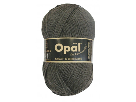 Opal Uni 4-ply Garn Unicolor 5191 Anthrazit Melange von Opal