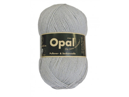 Opal Uni 4-fach Garn Unicolor 5193 Mittelgrau von Opal