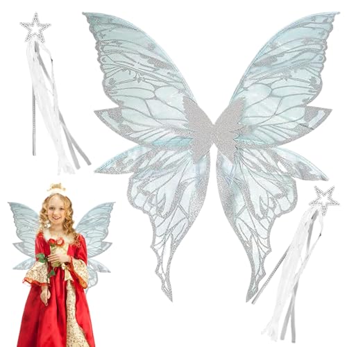 Opdestn Feenflügel Für Kleinkinder,Kostüm Zum Rollenspiel Mit Schmetterlingsoptik - Farbige Cosplay Accessoires Für Mädchen Geburtstag Mottoparty Halloween Opdestn Feenflügel Für Kleinkinder,Kostüm Zum Rollenspiel Mit Schmetterlingsoptik - Farbige Cosplay Accessoires Für Mädchen Geburtstag Mottoparty Halloween von Opdestn