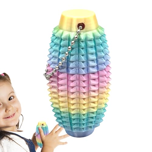 Opdestn Fidget Dragon | Stressabbau Schlüsselanhänger Charm,3D Gedruckter Fidget Charm Für Erwachsene Schreibtisch Tasche Zuhause Geburtstag Deko von Opdestn