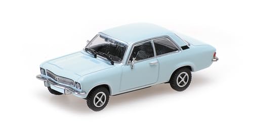 Minichamps 870040001 - Ope. Ascona Light Blue 1970 - Maßstab 1/87 - Modellauto von Opel