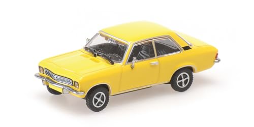 Minichamps 870040004 - Ope. Ascona Yellow 1970 - Maßstab 1/87 - Modellauto von Opel