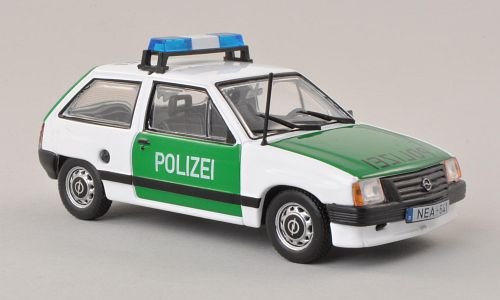 Opel Corsa A, Polizei (ohne Magazin) , 1982, Modellauto, Fertigmodell, SpecialC.-40 1:43 von Opel