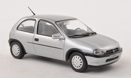 Opel Corsa B, silber, 3-Türer (ohne Magazin) , 1993, Modellauto, Fertigmodell, SpecialC.-40 1:43 von Opel
