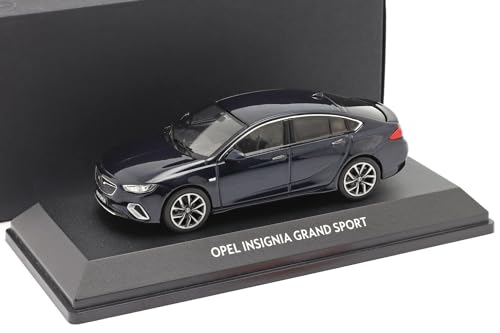 Opel Insignia B Grand Sport, metallic-dunkelblau, 2017, Modellauto, Fertigmodell, I-iScale 1:43 von Opel