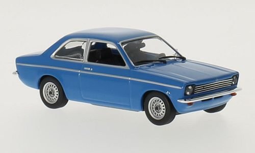 Opel Kadett C, blau, 1974, Modellauto, Fertigmodell, Maxichamps 1:43 von Opel