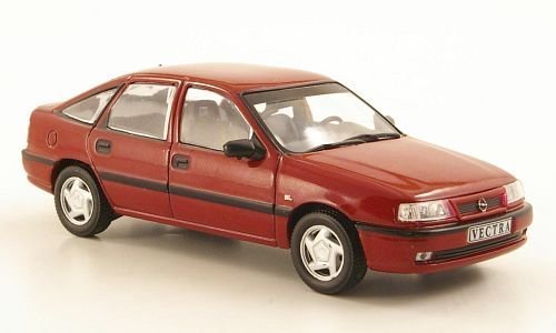 Opel Vectra A GL, dkl.-rot (ohne Magazin), 1993, Modellauto, Fertigmodell, SpecialC.-40 1:43 von Opel