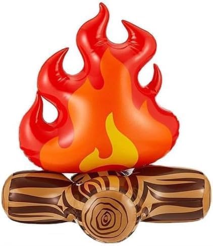 Aufblasbare Lagerfeuer-Requisiten, Camping-Party, Lagerfeuer, Party-Szene, Dekoration, Partyzubehör, Halloween-Partyzubehör, saisonale Dekoration, 1 Stück Aufblasbare Lagerfeuer-Requisiten, Camping-Party, Lagerfeuer, Party-Szene, Dekoration, Partyzubehör, Halloween-Partyzubehör, saisonale Dekoration, 1 Stück von Opemg